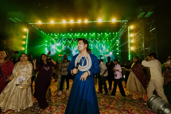 Grand finale of the spiritual music night